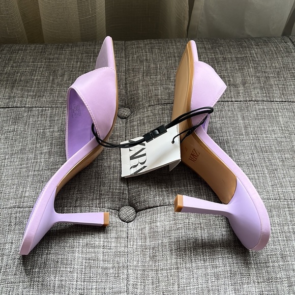 Zara Mule Heel Sandals - Picture 5 of 6